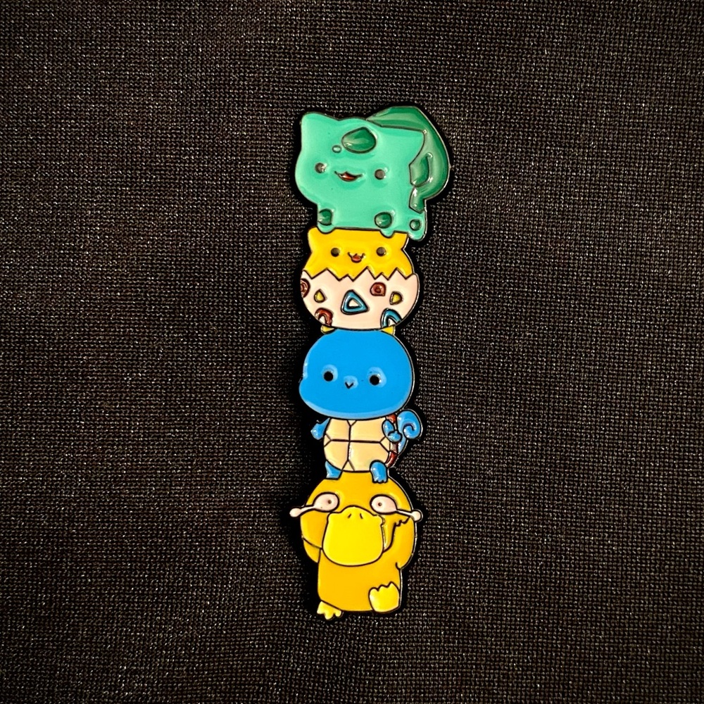 NEW: Get your Pokémon on! Enamel pin or magnet